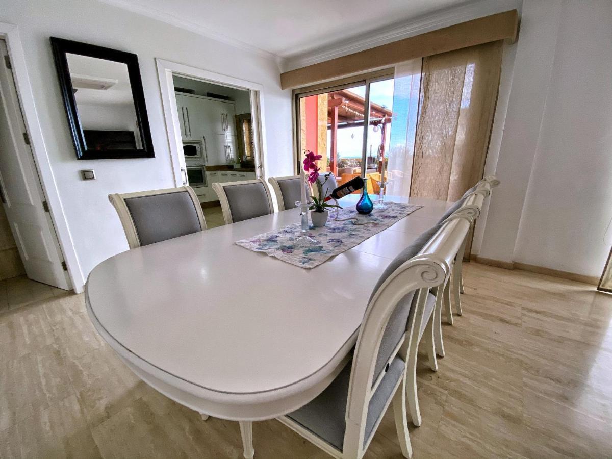 Luxury 5 star Villa Violetta with amazing sea view, jacuzzi&heated pool San Agustín Esterno foto