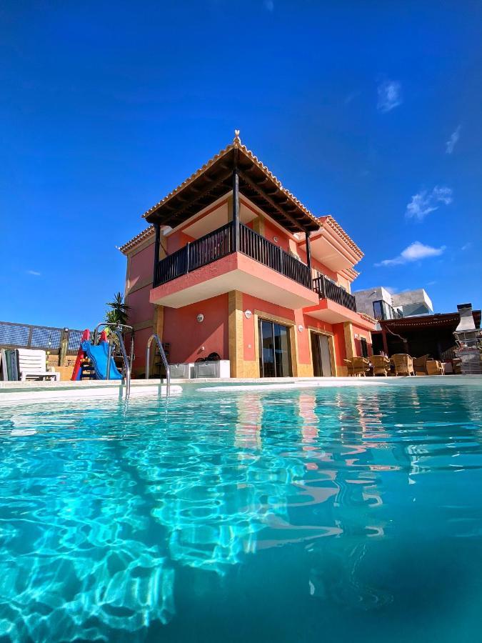 Luxury 5 star Villa Violetta with amazing sea view, jacuzzi&heated pool San Agustín Esterno foto